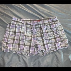 Union Bay Plaid Shorts Size 11 GUC